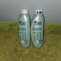 2 Head&shoulder 13.5oz Bare Soothing Hydration 