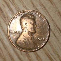 1942 Lincoln Wheat Penny *Rare*