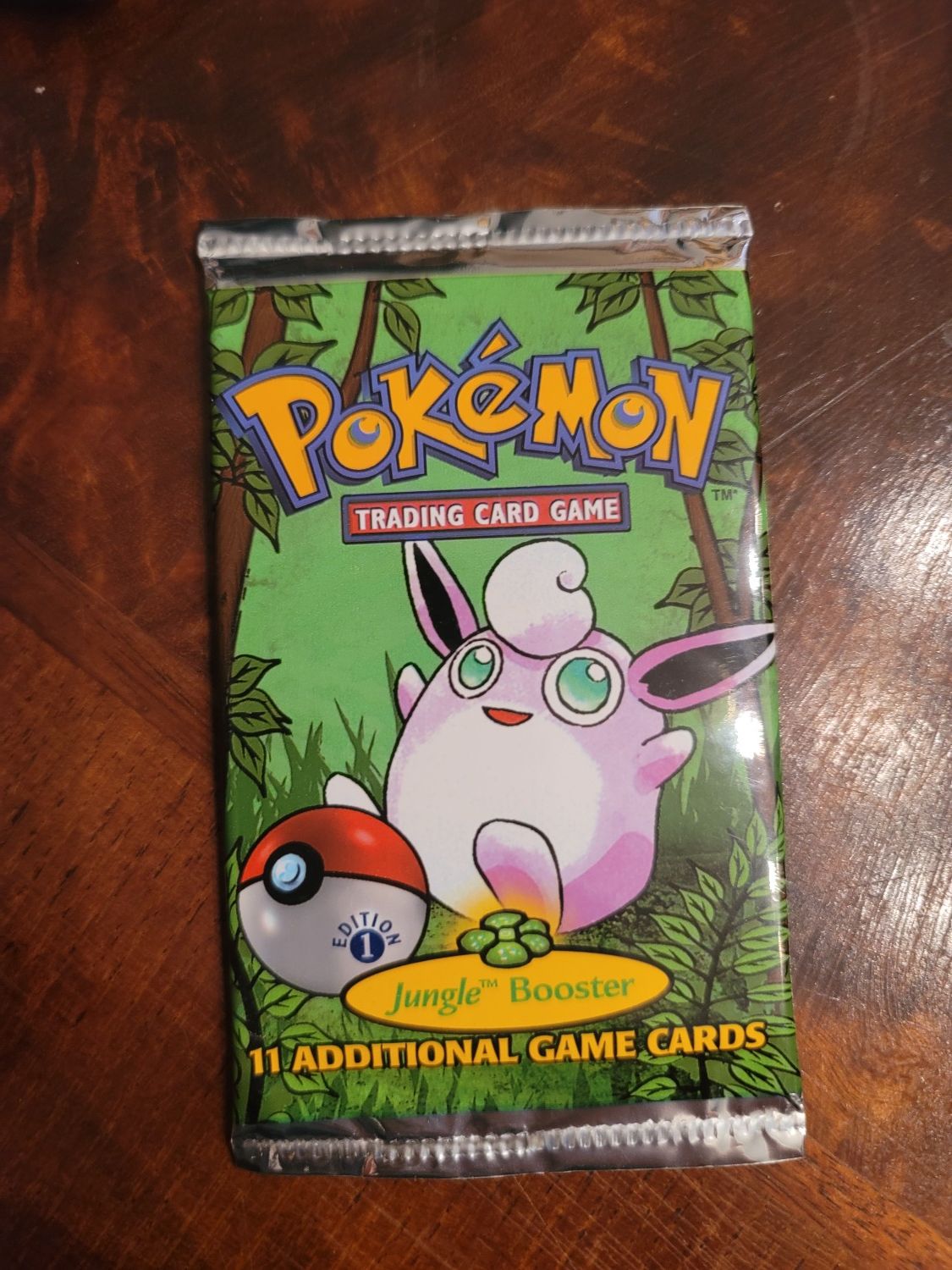 pokemon jungle 1st edition booster pack I finally gave in and opened up my 1st edition Jungle packs : r/PokemonTCG