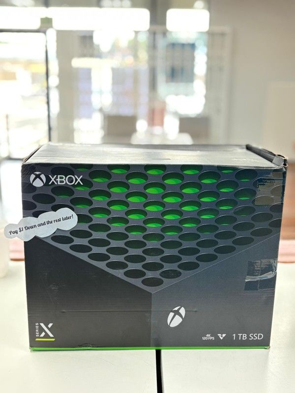 Microsoft Xbox Series X Gaming Console - Pay $1 To Take It Home Today and pay the rest later.