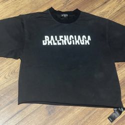 Balenciaga Cropped Tee Men’s Small/medium