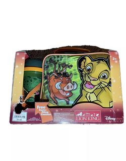 Lion King free carry along canteen lunch box disney store exclusive