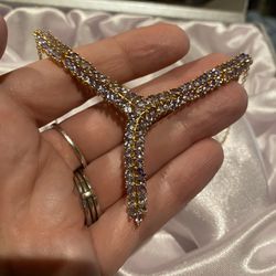 Karis Tanzanite Y-Shaped Necklace -new!