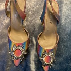 RAINBOW HEELS