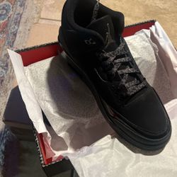 Air Jordan 3 Retro “ Black Cats” Sz 9.5