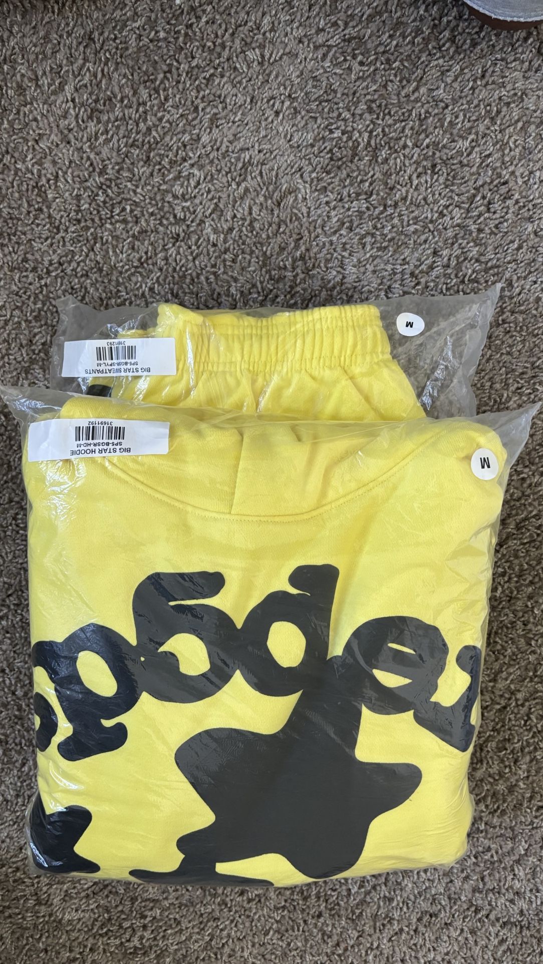 Worldwide Sp5der Hoodie Size Medium 