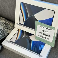 Apple MacBook Pro 16in M1 Pro Chip New - $1 Down Today - NO CREDIT Needed