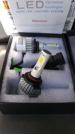 2 pcs LED Car Headlights, Fogs, & Daytime (White 6500k, 8000 Lumens) *6 Months Warranty*