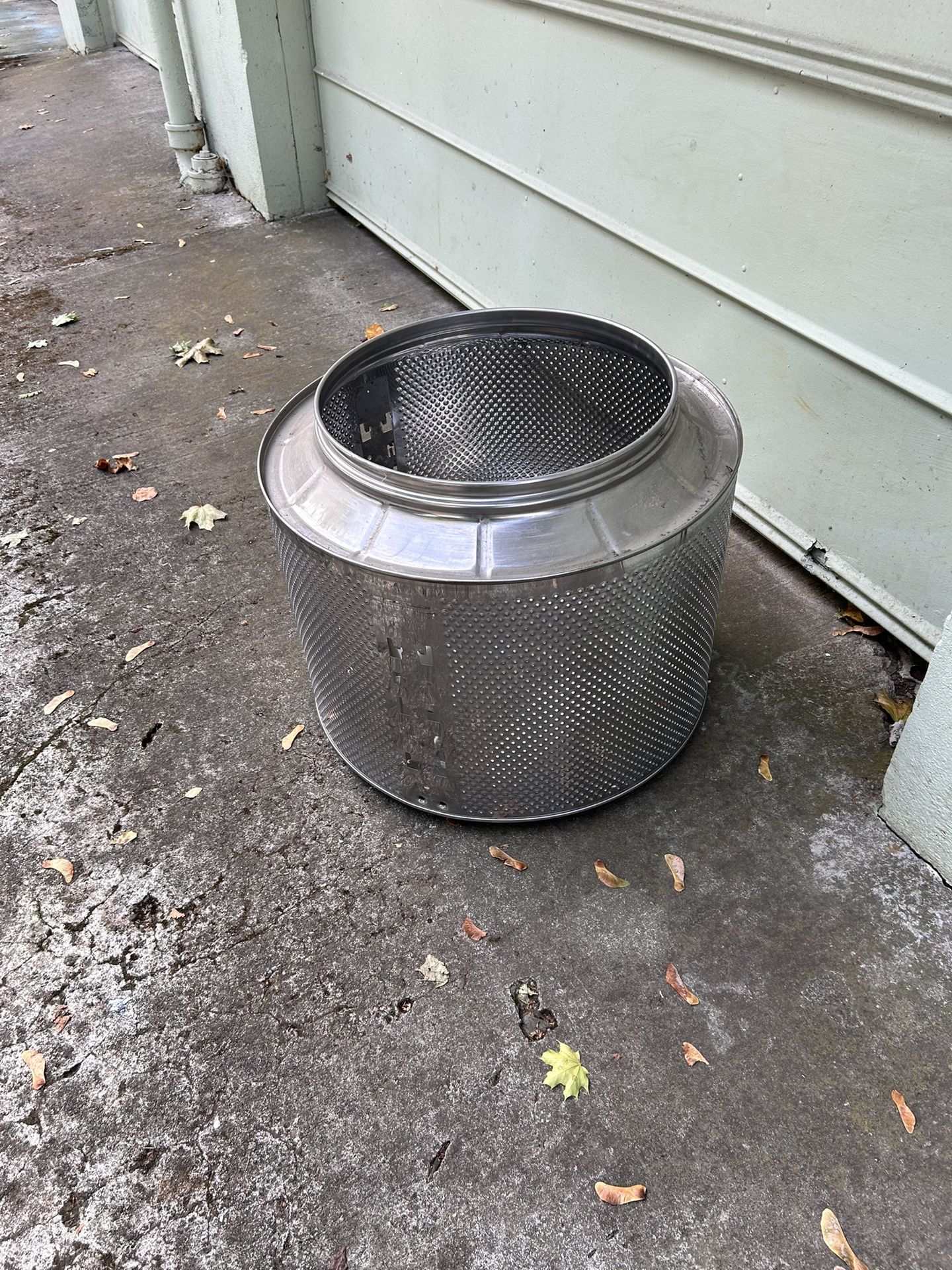 Whirlpool/Kenmore Washer Spin Basket Inner Drum Tub DIY Fire Pit #1