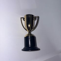 Mini 4 in. Gold Trophy with Black Base