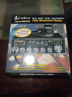 COBRA 29NW LTD CLASSIC  NIGHT WATCH.  FULLY ILLUMINATED DISPLAY   50