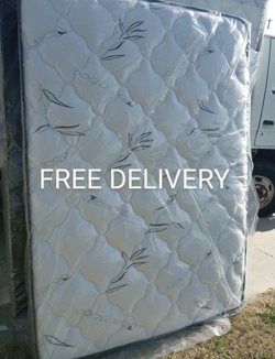 Queen mattress and box spring