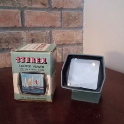 Vintage Sterex Lighted Viewer For 126 & 35mm Slides