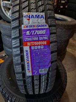 LT245/75R16 NAMА CrossLeader H/T7000 – Brand New Tires | $540 Installed!