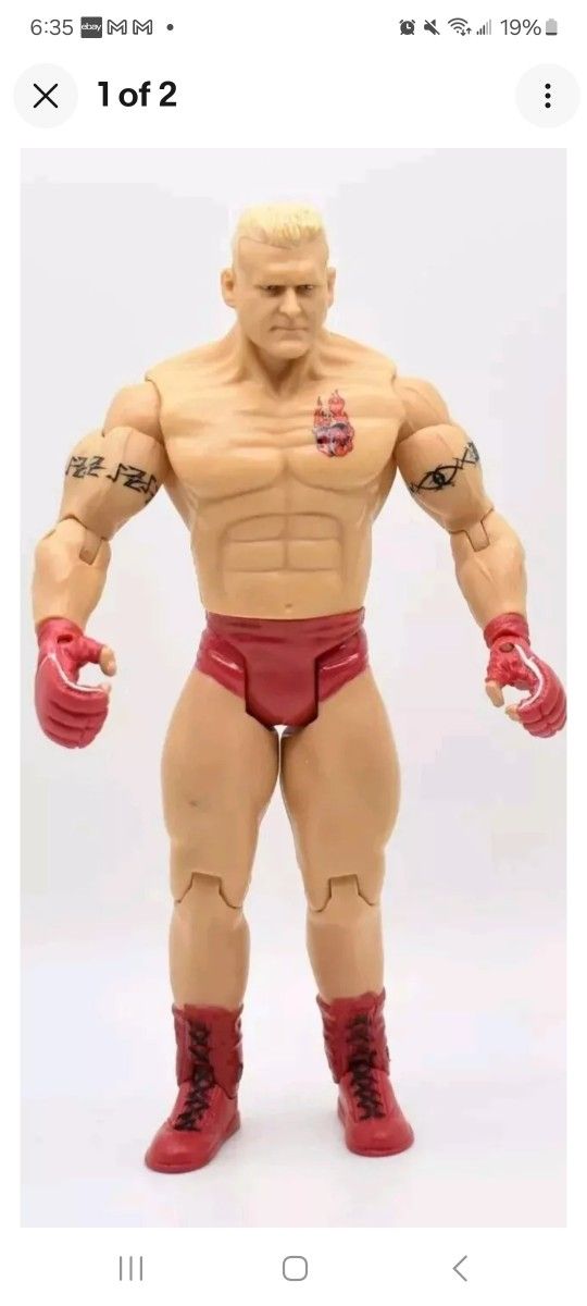 Heidenreich WWE Ruthless Aggression 15.5 Jon Heidenreich Action Figure WRESTLER