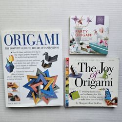 Origami Book Bundle Complete Guide Paperfolding Joy Party Sheets $10