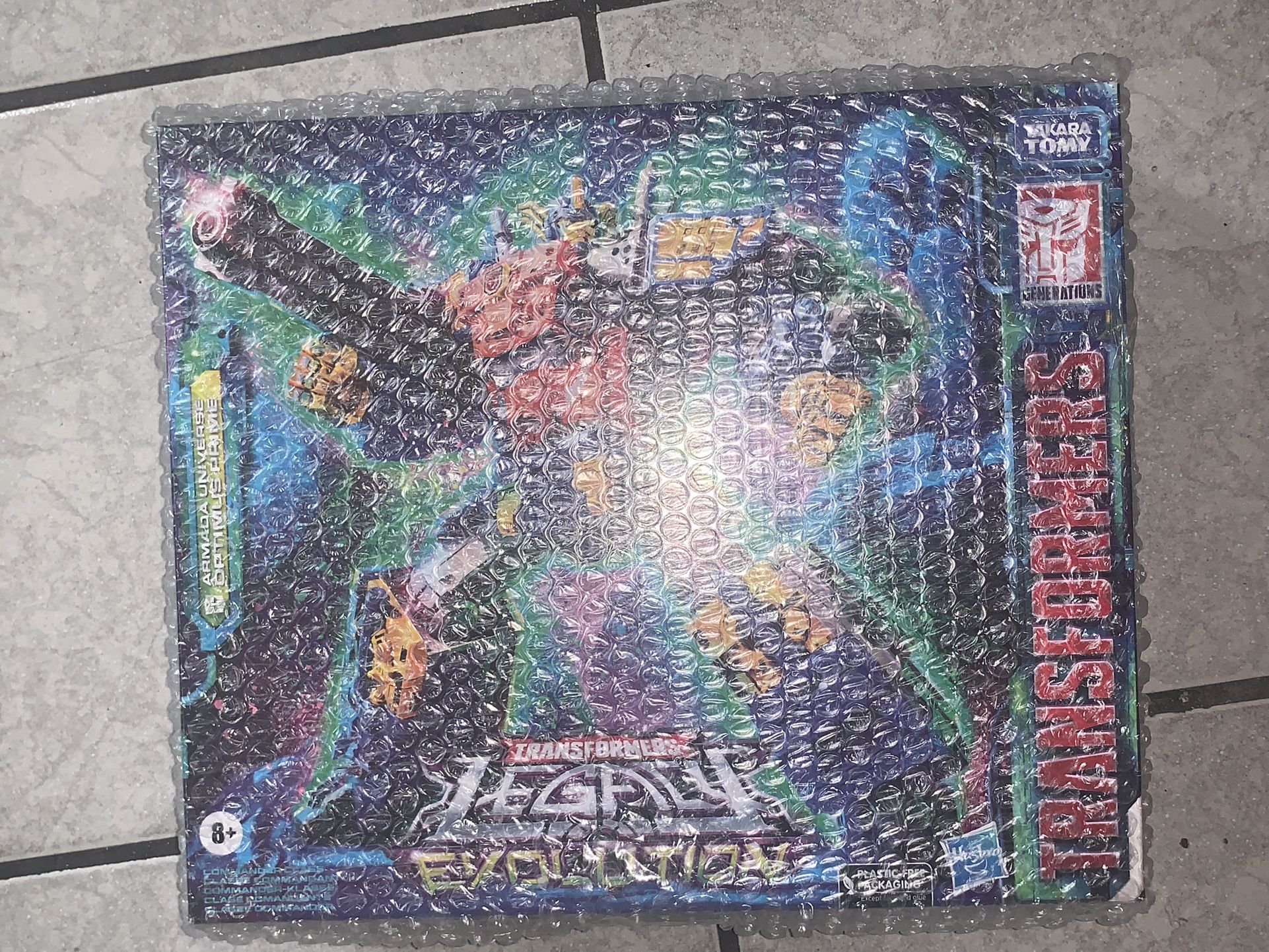 Sealed Armada Universe Optimus Prime Leader Class Figure.  