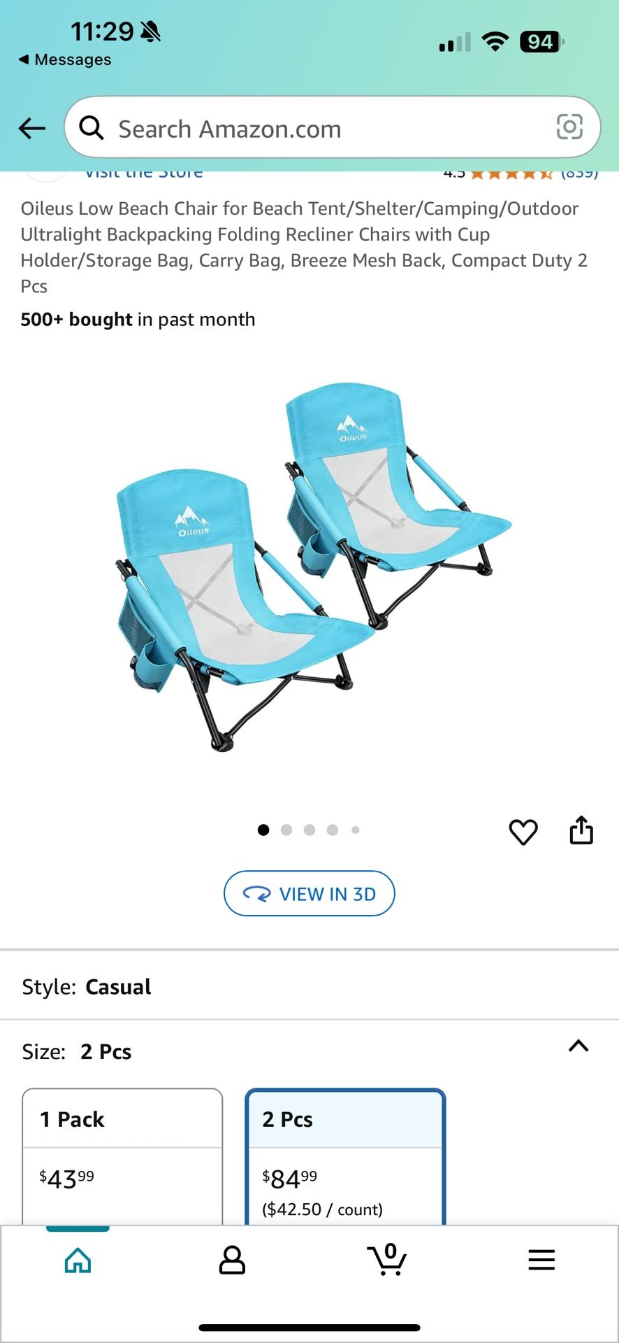 Oileus Folding/backpacking Chairs