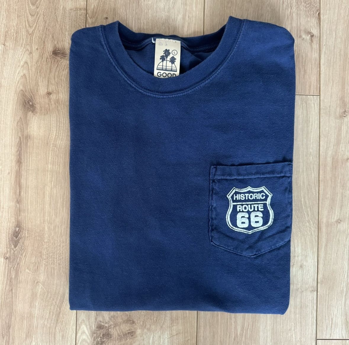 Vintage 90’s Route 66 Graphic Pocket Shirt