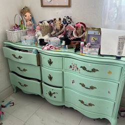 Antique Drawer And Nightstand 