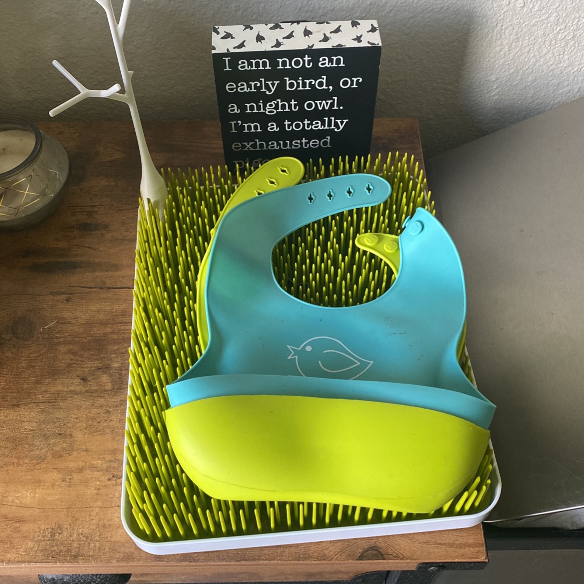 Bibs And Bottle Drying Rack 