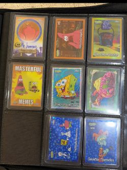 🔥 SpongeBob Topps Chrome Lot – Auto + Numbered Parallels 🔥