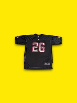 Arizona Cardinals Beanie Wells NFL Reebok alternate jersey black mens XL