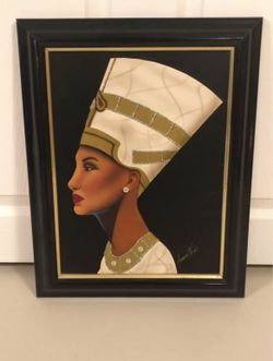 Nefertiti & Akhenaten Paintings