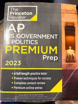 Princeton Review AP US Government & Politics Premium Prep 2023