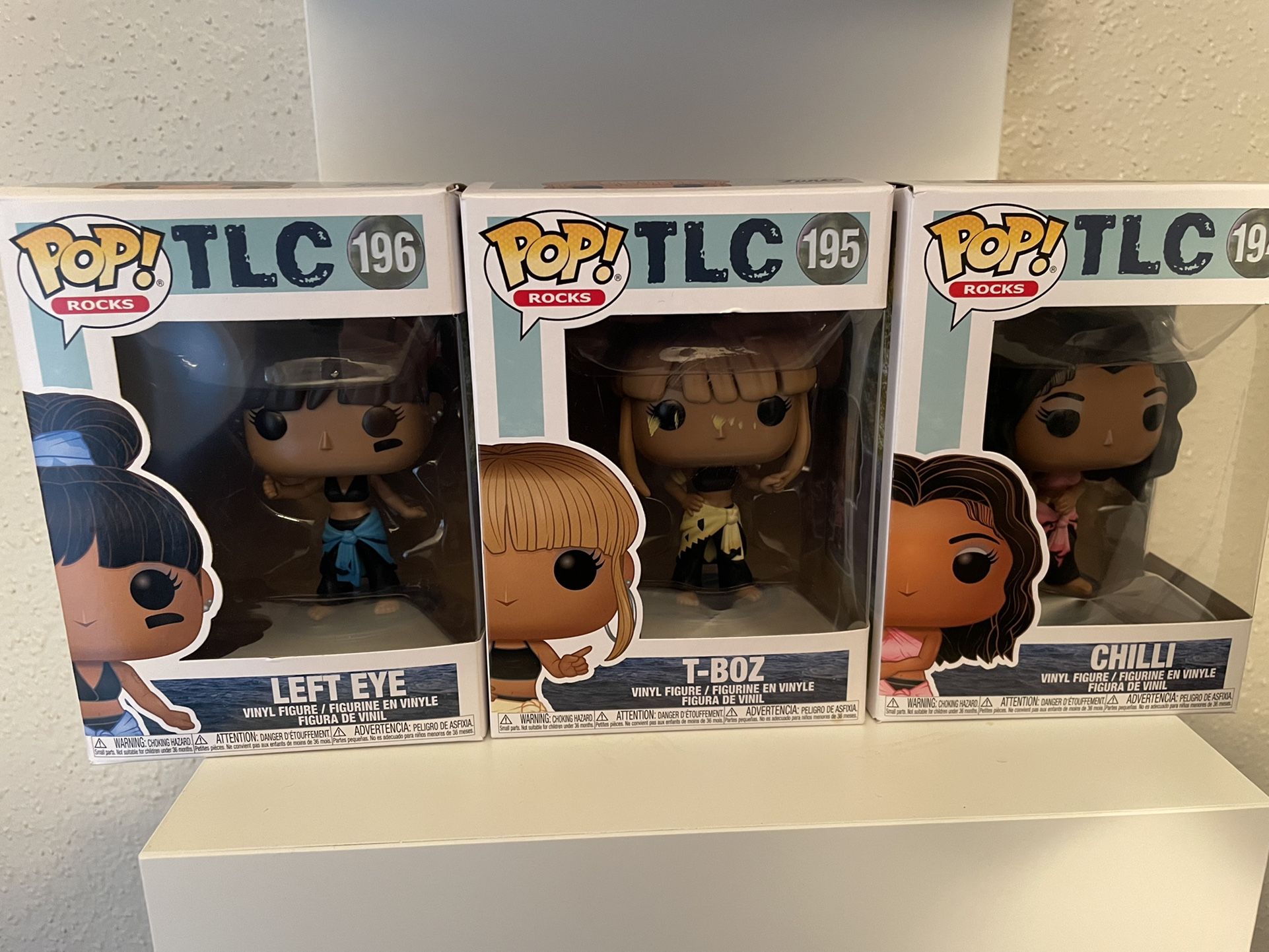 TLC Funko Pop Set 