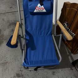 Coors Light Beach Chair Backpack 