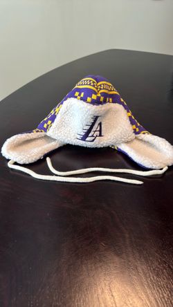 LA Lakersl Trapper Hat
