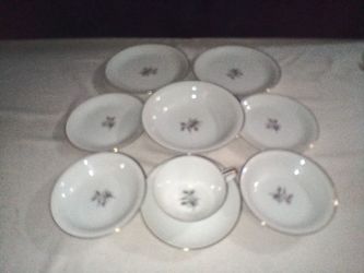 Spare Pieces Of "Wheatcroft" Fine China