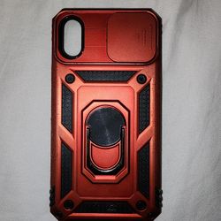 IPhone X (10) 0hone Case -Red