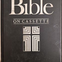 The Bible On 12 Cassette IV - King James Version, New Testament By Hosanna 1985. With Bible listening, you can listen to god-spoken word almost anywhe