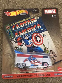 Hot Wheels Premium Captain America