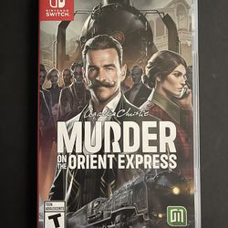 Agatha Christies Murder on the Orient Express for Nintendo switch