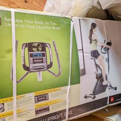 Gold's Gym Upright PowerSpin 210-u Exercise Bike OBO 