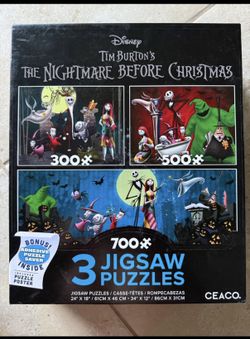 Nightmare Before Christmas Puzzle