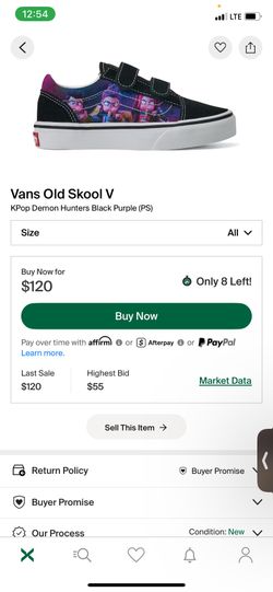 K-pop Demon Hunter Vans 