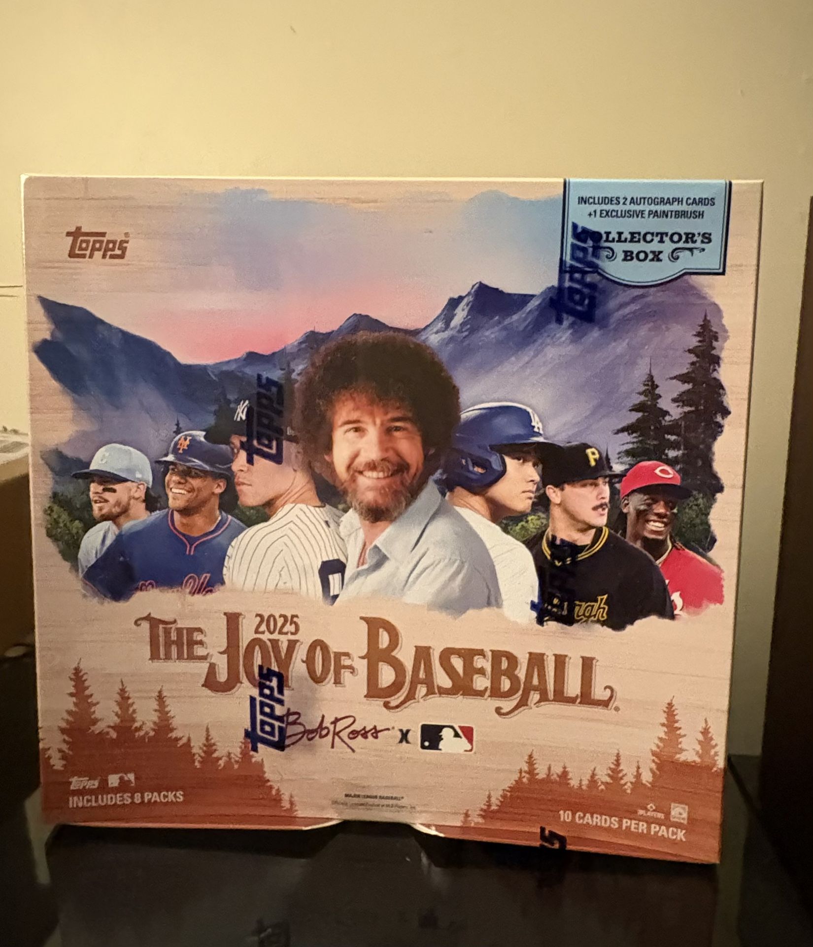 2025 Topps x Bob Ross The Joy of Baseball Collector Edition Box Brand New Sealed