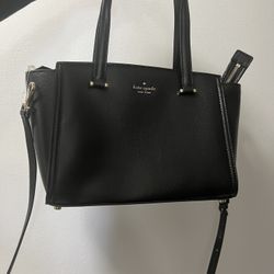 Kate Spade Newbury Lane Briar Small Leather Black Shoulder Bag Tote W Card