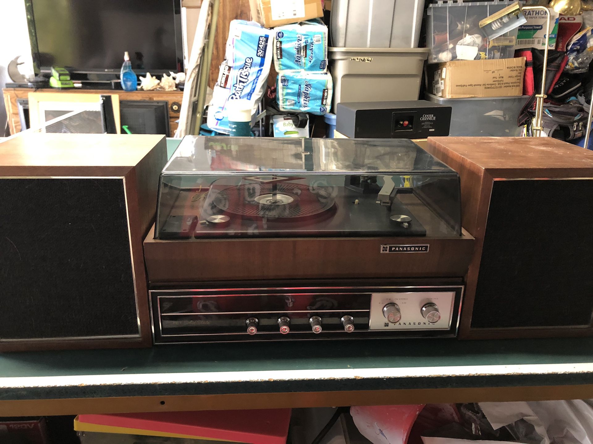 Vintage Panasonic Stereo Set