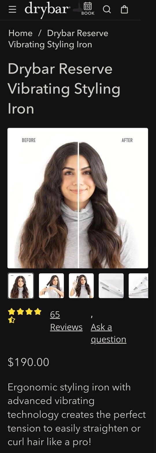 Drybar Reserve Styling Wand