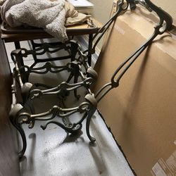 Glass Side Stools With Coffee Table