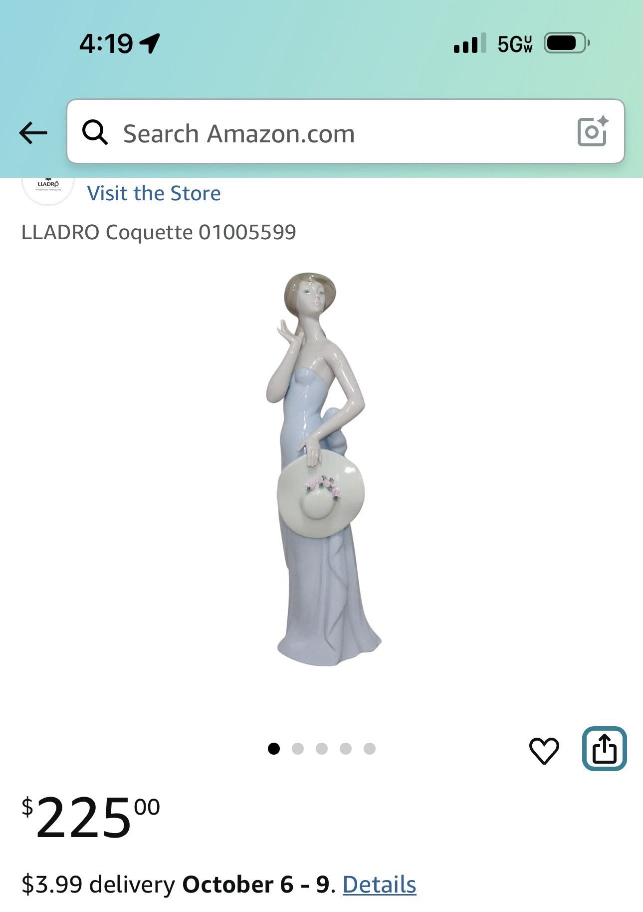 Lladro Coquette 
