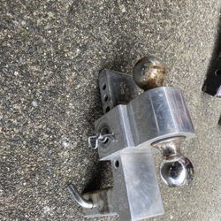 Aluminum Double Adjustable Drop Hitch 