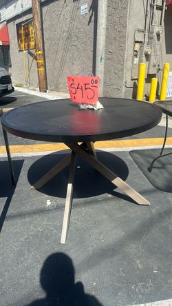 Metal outdoor indoor table