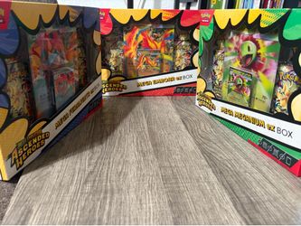 Pokémon Mega Evolution Ascended Heroes ex Box Set of 3