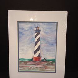 Cape Hatteras Lighthouse Signed Print Elise P. Speights 